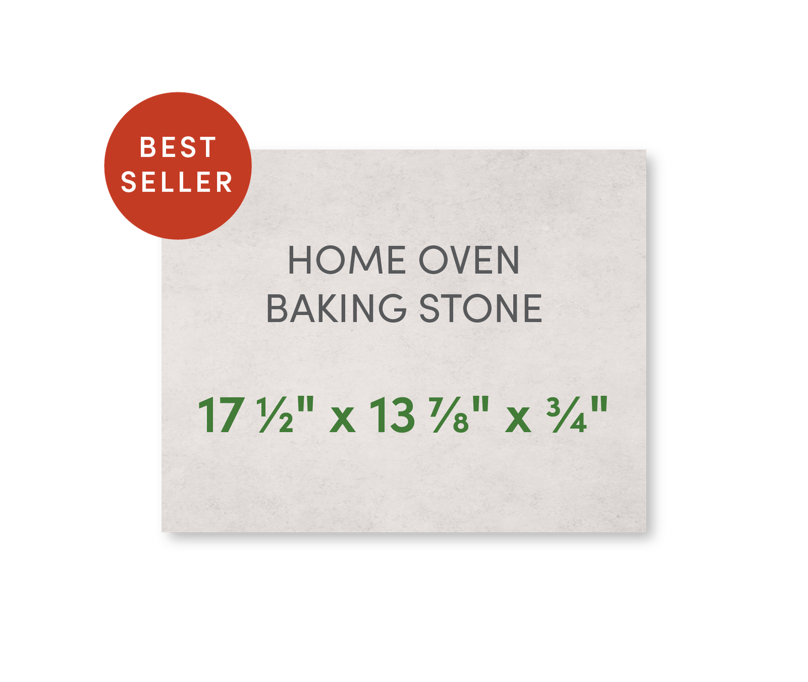 FibraMent-D Home Oven Baking Stone