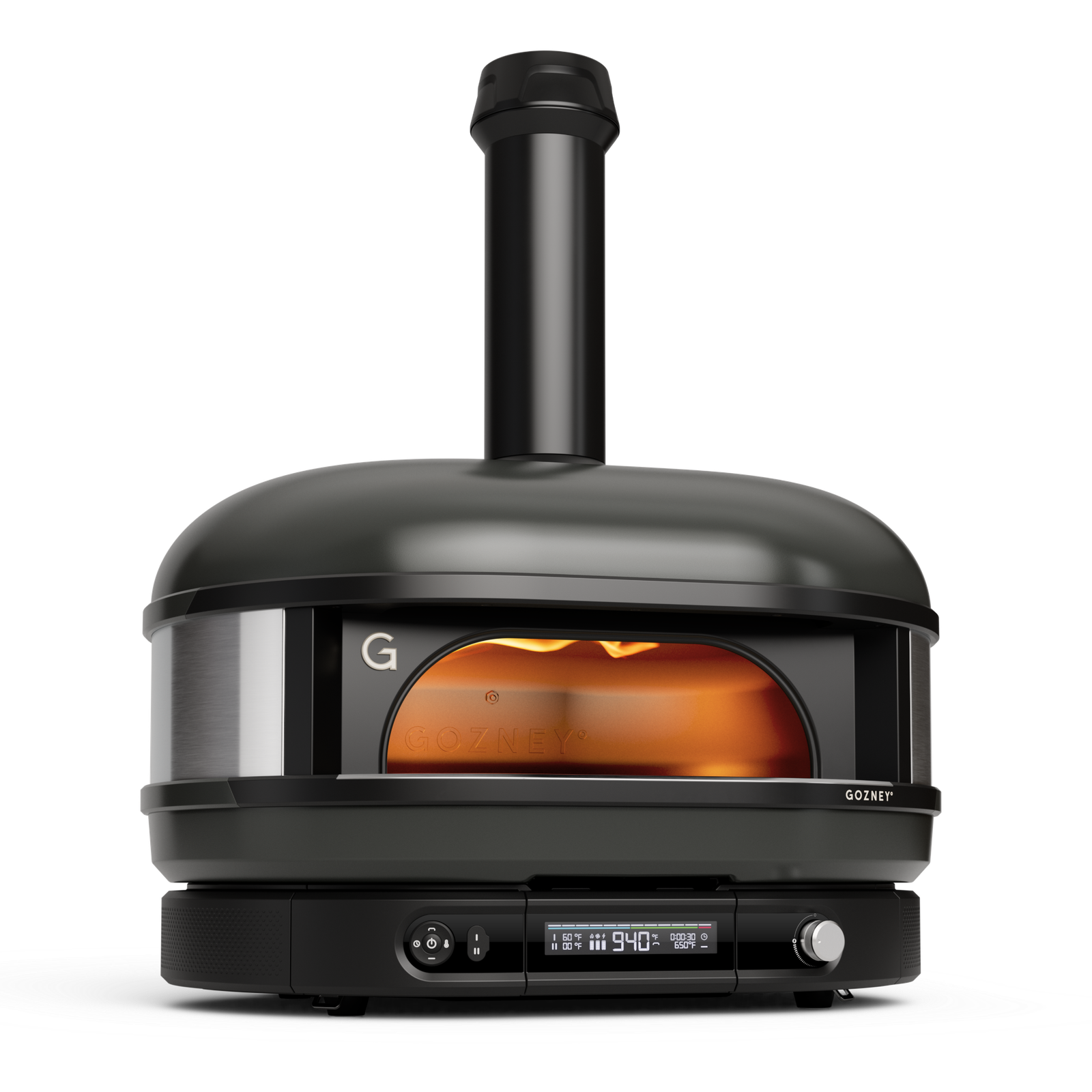 Best Wood-Fired Pizza Ovens for Backyard Use Gozney Dome Gen 2 pizza oven in Off Black