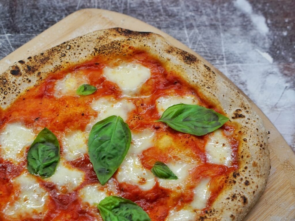 How to Get Leopard Spots on Pizza Crust Neapolitan pizza crust with leopard spots char from high heat