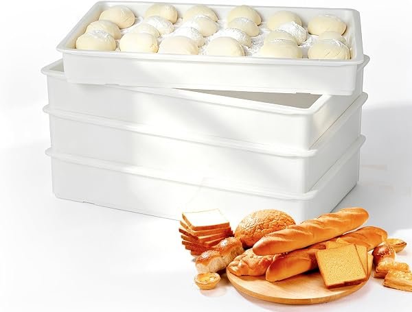 Best Pizza Oven Accessories (2026) Pizza dough proofing tray with lid